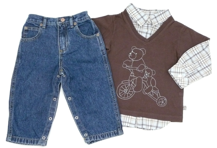 Kombination der Marken Faded Glory & H&M