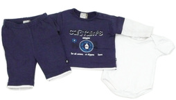 Sweathose, Sweatshirt & Kurzarmbody
